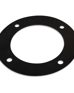 Flange gasket NBR 65 D200x130x2mm, Lkr. D165mm hole 12mm